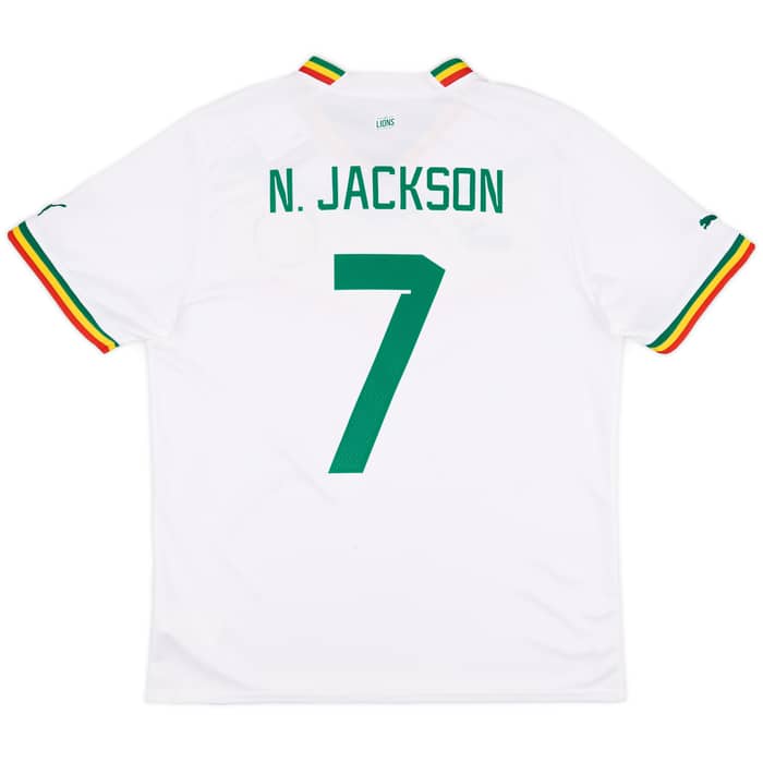 2022-23 Senegal Home Shirt N.Jackson #7