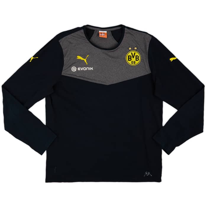 2013-14 Borussia Dortmund Puma Training L/S Shirt - 8/10 - (L)