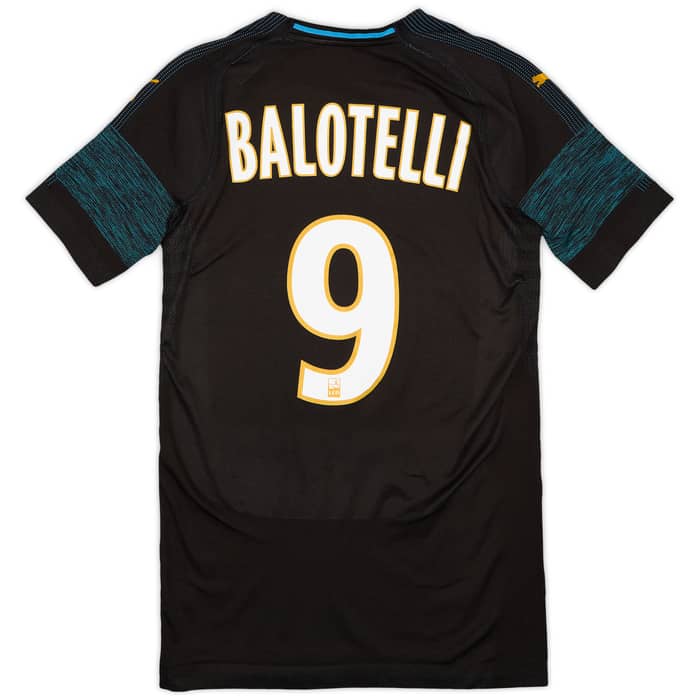 2018-19 Olympique Marseille EvoKnit Player Issue Away Shirt Balotelli #9 - 8/10 - (S)