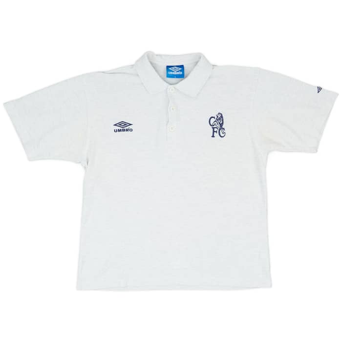 1998-00 Chelsea Umbro Polo Shirt - 8/10 - (S)