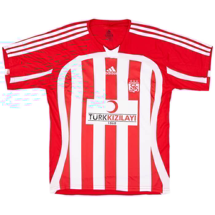 2010-11 Sivasspor Home Shirt Mehmet Nas #7 - 7/10 - (M)