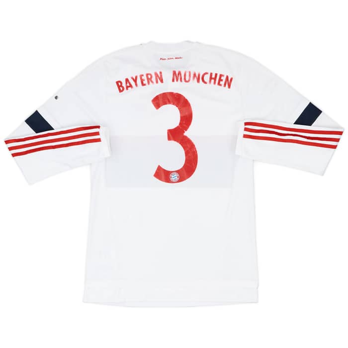 2015-16 Bayern Munich Frauen Match Issue Away L/S Shirt #3