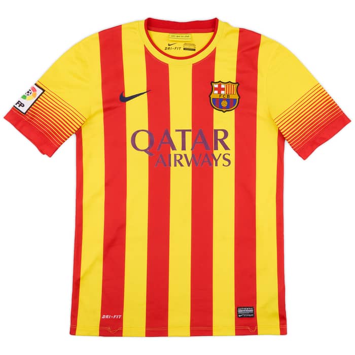 2013-15 Barcelona Away Shirt Messi #10 - 7/10 - (S)