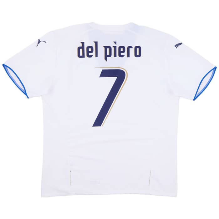 2006 Italy Away Shirt Del Piero #7 - 8/10 - (XL)