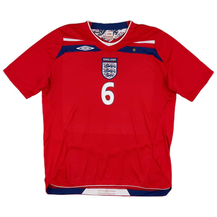 2008-10 England Away Shirt Terry #6 - 9/10 - (XL)