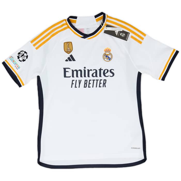 2023-24 Real Madrid Home CL Full Kit (KIDS)