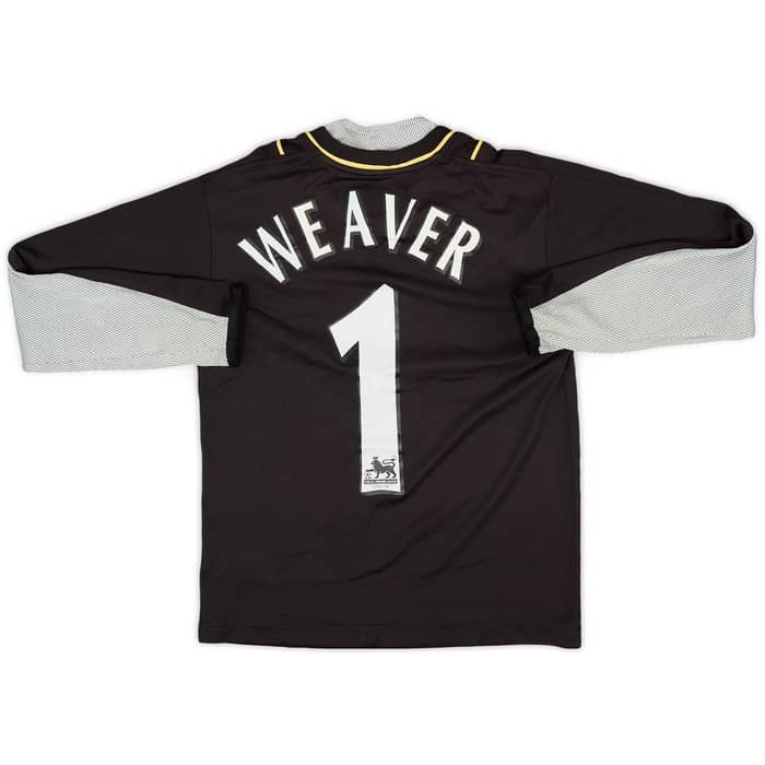 2006-07 Manchester City GK Shirt Weaver #1 - 8/10 - (M.Boys)