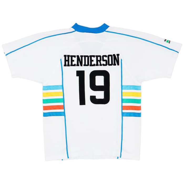 1999-00 Kansas City Wizards Match Worn Away Shirt Henderson #19