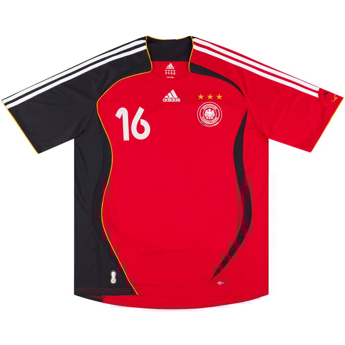 2005-07 Germany Away Shirt Lahm #16