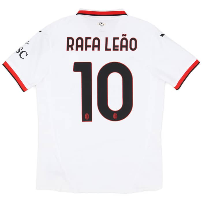 2024-25 AC Milan Authentic Away Shirt Rafa Leao #10