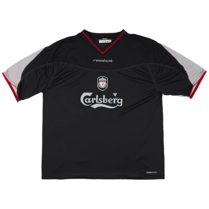 2002-04 Liverpool Away Shirt Gerrard #17 - 8/10 - (XL)