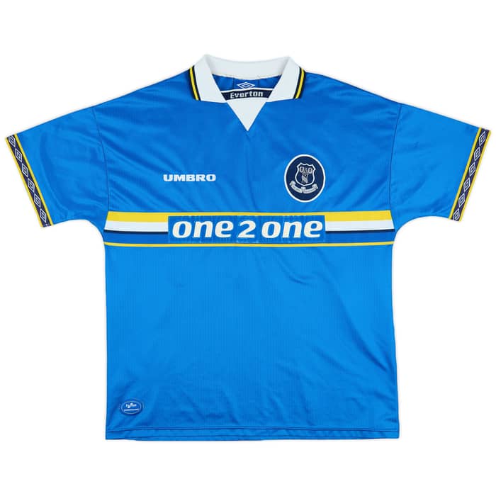 1997-99 Everton Home Shirt Materazzi #15 - 8/10 - (XXL)