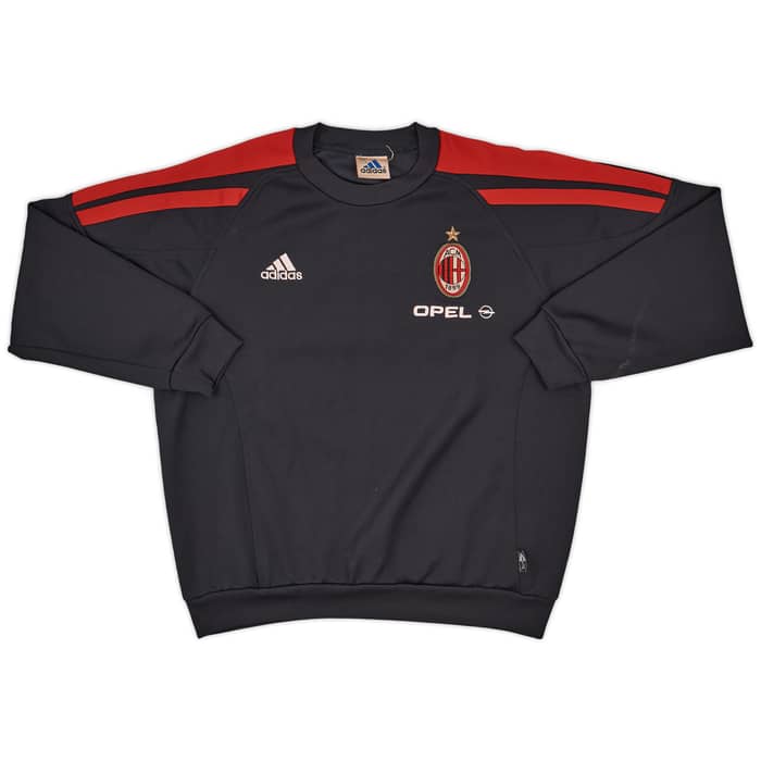 2001-02 AC Milan adidas Sweat Top - 5/10 - (M/L)
