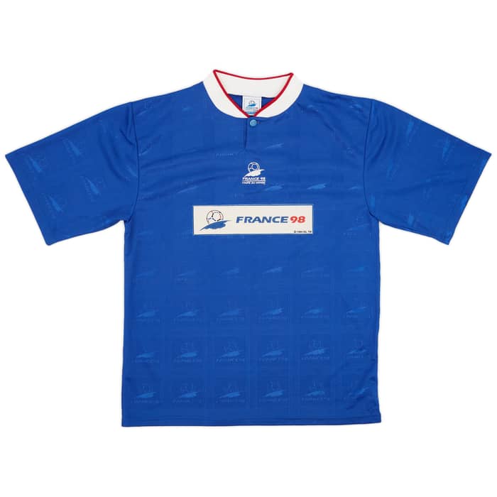 1998 France 98 'Coupe du Monde' Training Shirt - 7/10 - (L)