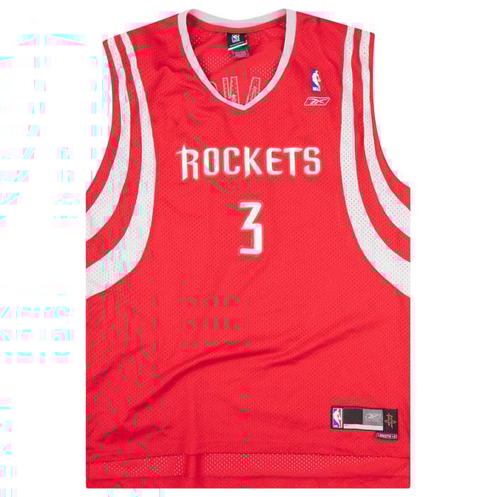 2004 Houston Rockets Francis #3 Reebok Swingman Jersey (Away) XXL