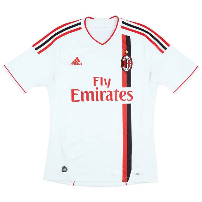 2011-12 AC Milan Away T.Silva #33 - 6/10 - (S)