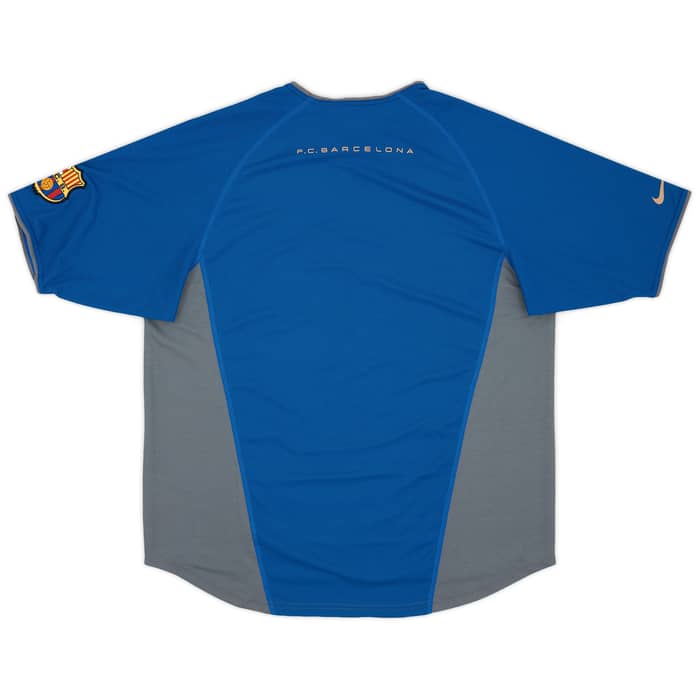 2001-02 Barcelona Nike Training Shirt - 8/10 - (L)