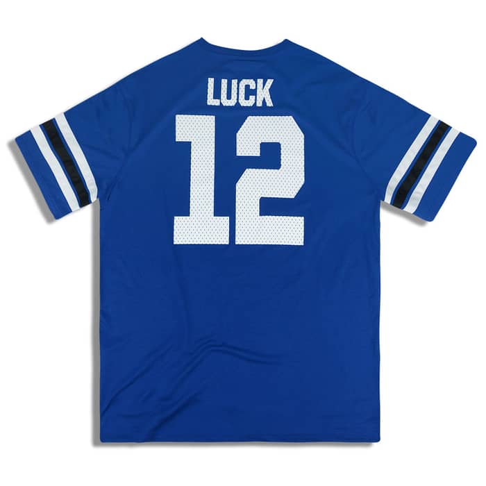 2016 Indianapolis Colts Luck #12 Jersey Tee (Home) XL