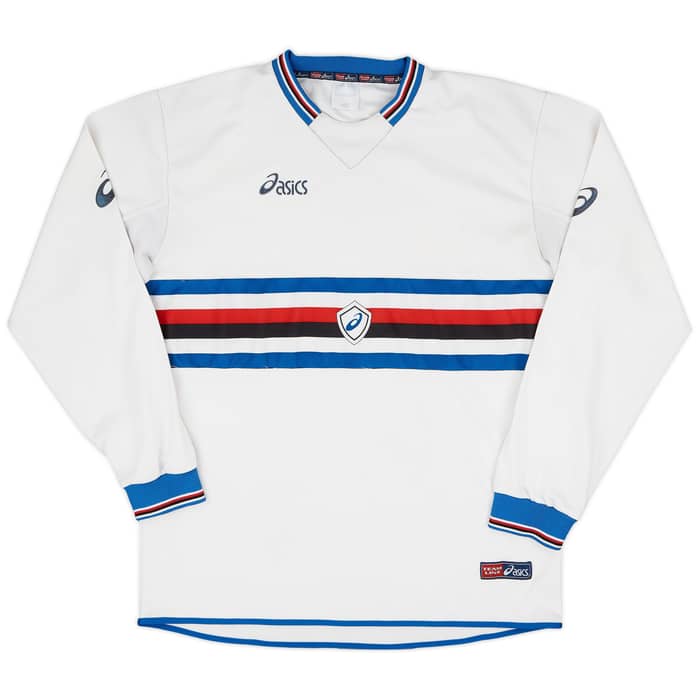2003-04 Sampdoria Asics Training L/S Shirt #5 - 6/10 - (XL)