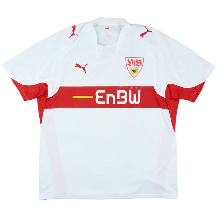 2007-08 Stuttgart Home Shirt Basturk #10 - 4/10 - (XXL)