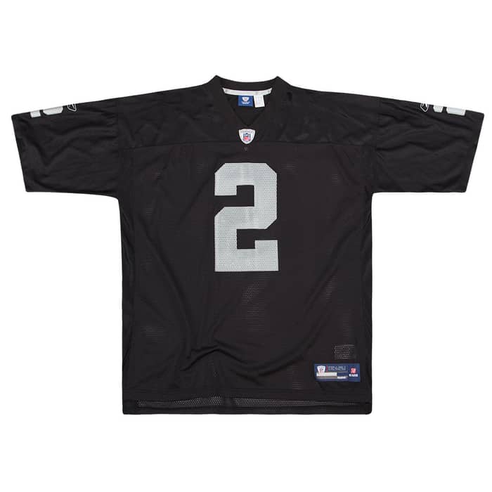 2008-09 Oakland Raiders Russell #2 Reebok On Field Jersey (Home) XXL
