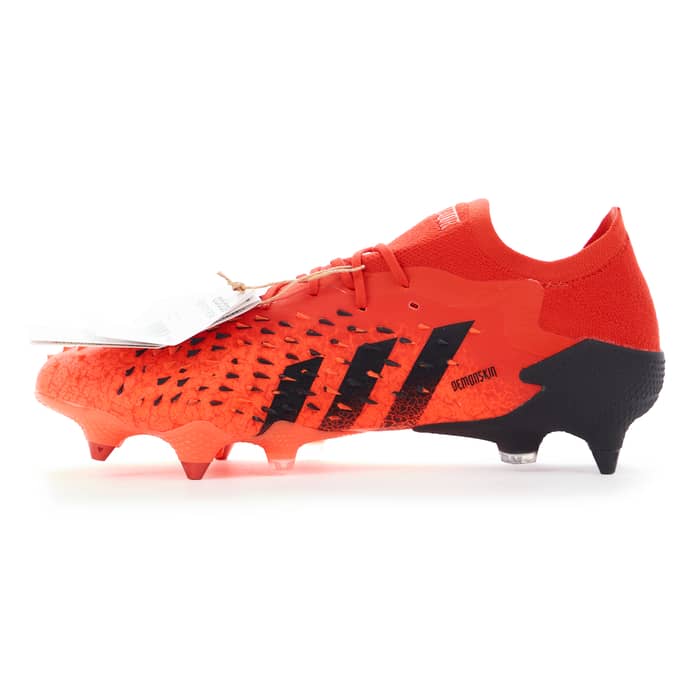 2023-24 adidas Player Issue Predator Freak.1 Low Demonskin Football Boots (van de Beek) - SG (UK 8)