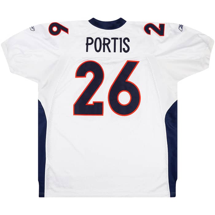 2002-03 Denver Broncos Portis #26 Authentic Reebok On Field Jersey (Away) 3XL