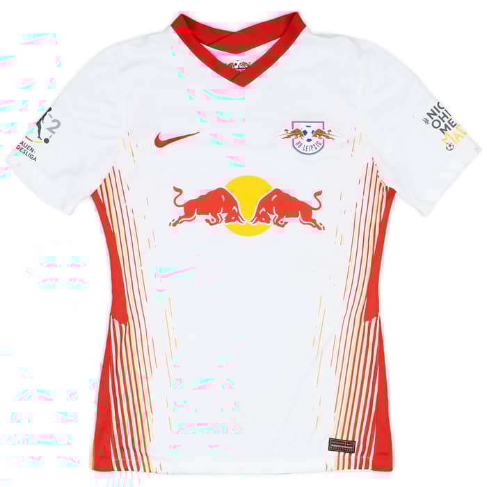2020-21 RB Leipzig Frauen Match Issue Signed Home Shirt #13 (Mauly)