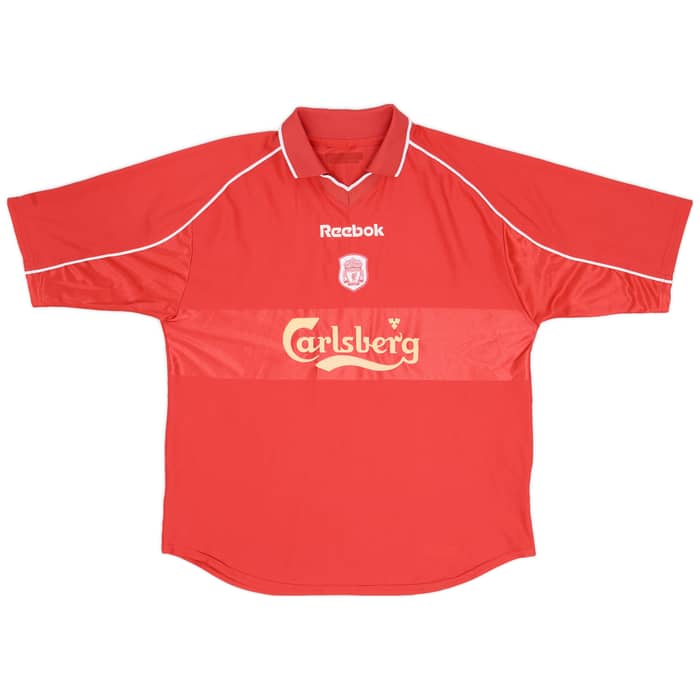 2000-02 Liverpool Home Shirt Fowler #9 - 7/10 - (L)