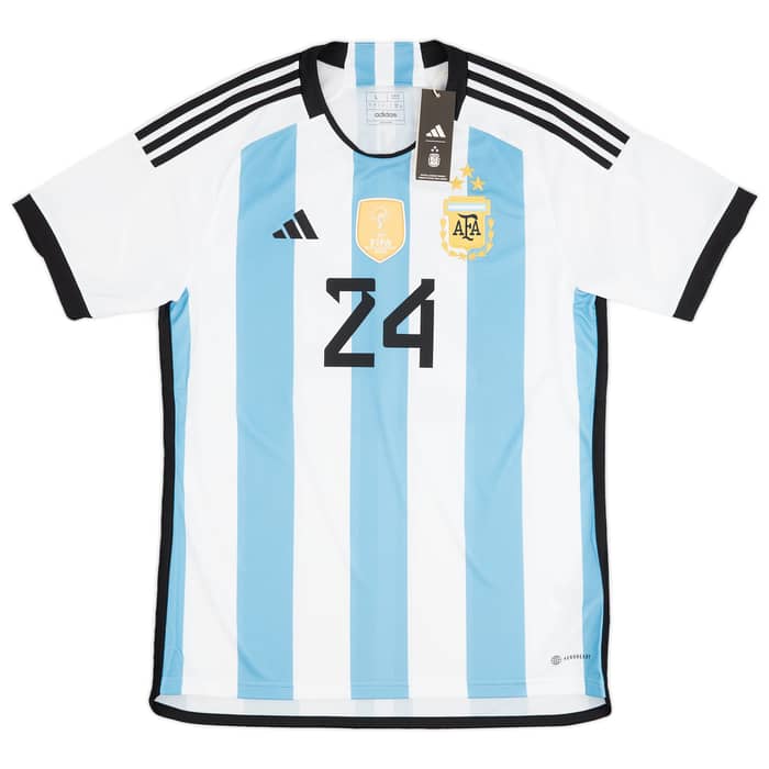 2022-23 Argentina Home Shirt E.Fernandez #24