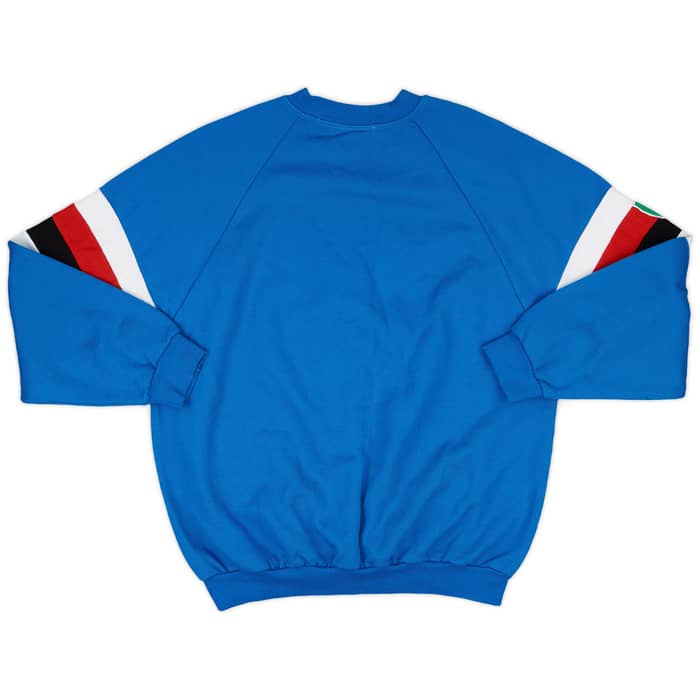 1990-91 Sampdoria Le Felpe Dei Grandi Club Sweat Top - 8/10 - (L)