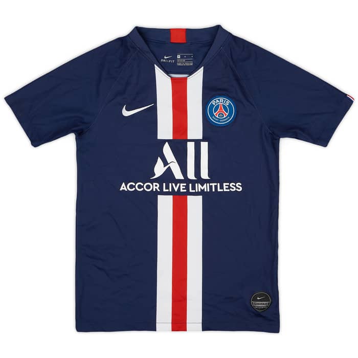 2019-20 Paris Saint-Germain Home Shirt - 8/10 - (M.Boys)
