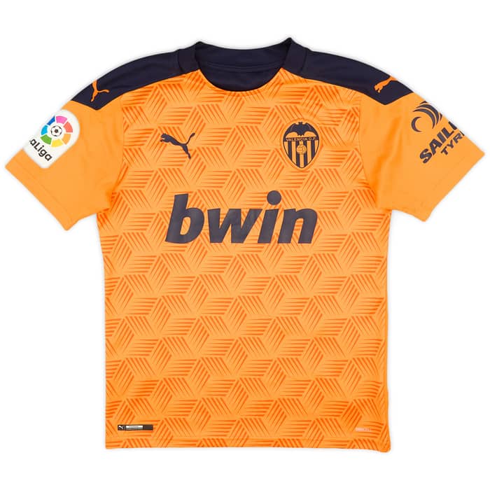 2020-21 Valencia Away Shirt Kang In #20 - 10/10 - (S)