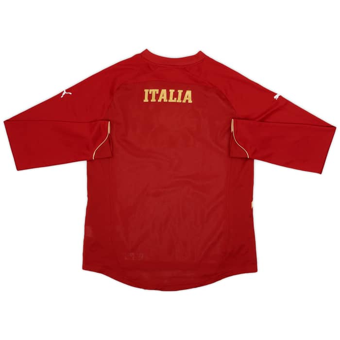 2010-11 Italy Puma Training L/S Shirt - 9/10 - (M)