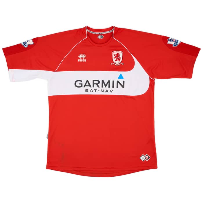 2008-09 Middlesbrough Home Shirt Alfonso Alves #12 - 8/10 - (3XL)