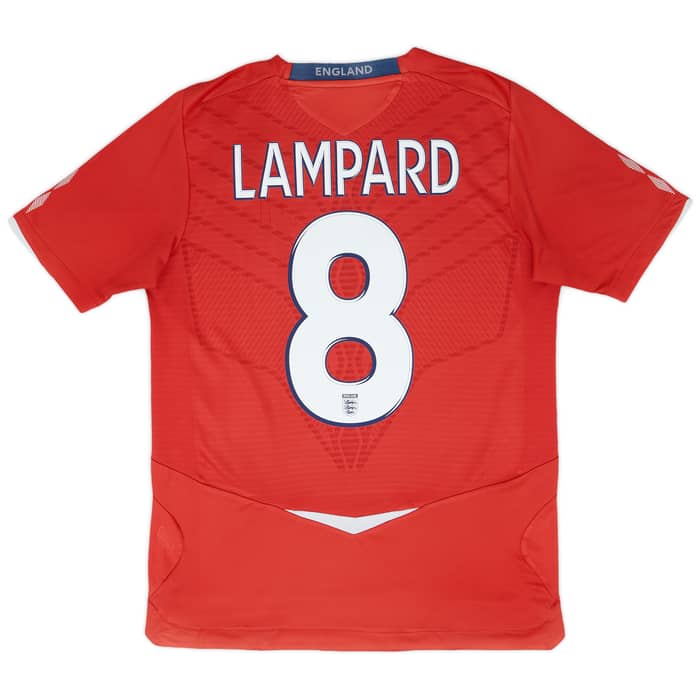 2008-10 England Away Shirt Lampard #8 - 7/10 - (S)
