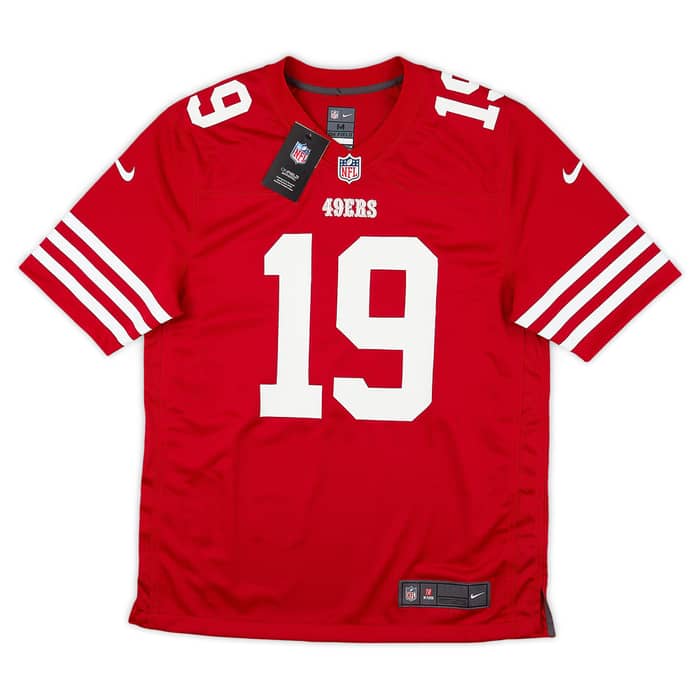2022-23 San Francisco 49ers Samuel #19 Nike Game Jersey (Home) M - W/Tags