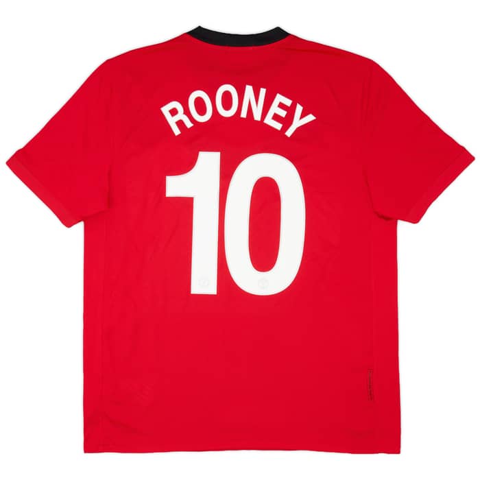 2009-10 Manchester United Home Shirt Rooney #10