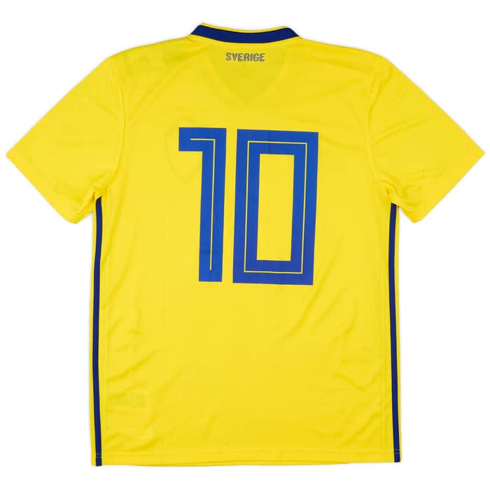 2018 Sweden Player Issue Home Shirt #10 (v Mexico)