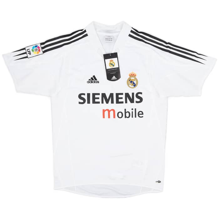 2004-05 Real Madrid Home Shirt Zidane #5 (S)