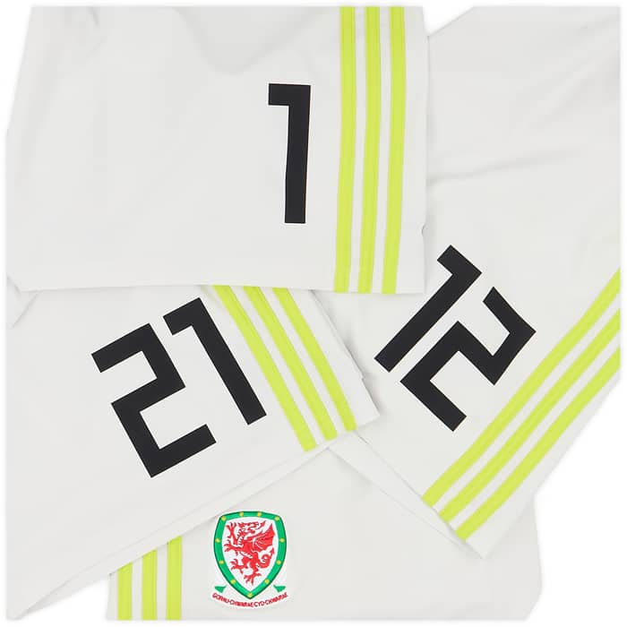 2018-19 Wales Player Issue GK Shorts # - 5/10