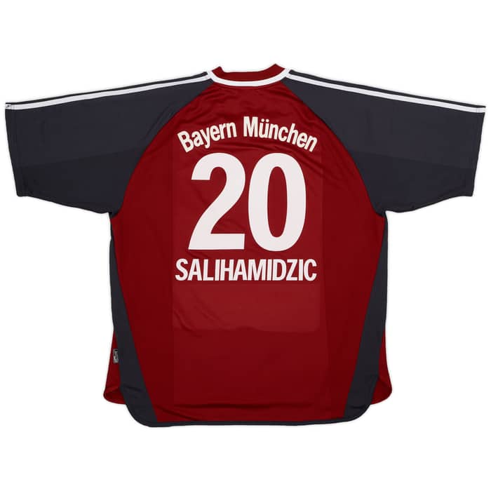 2001-02 Bayern Munich Home Shirt Salihamidzic #20 - 7/10 - (XXL)