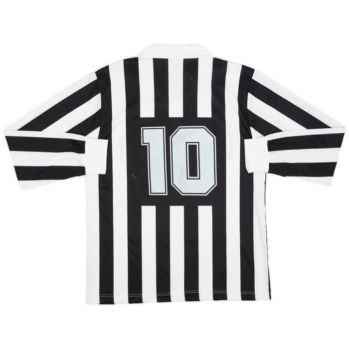 1992-94 Juventus Basic Home L/S Shirt #10 - 6/10 - (L)