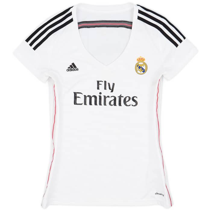 2014-15 Real Madrid Home Shirt James #10 - 5/10 - (Women's M)