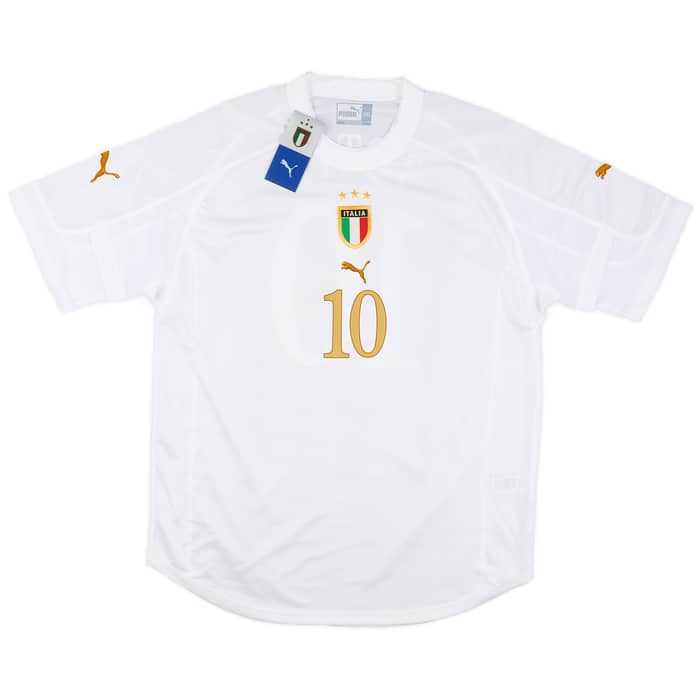 2004-06 Italy Away Shirt Totti #10 (XXL)