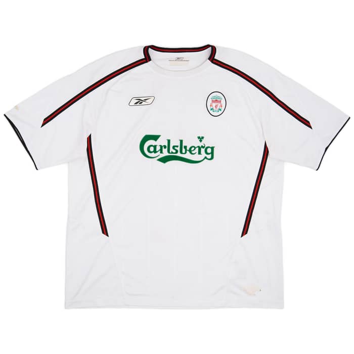 2003-04 Liverpool Away Shirt Gerrard #17 - 5/10 - (XXL)