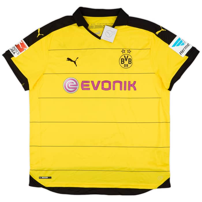 2015-16 Borussia Dortmund Home Shirt Hummels #15 (3XL)