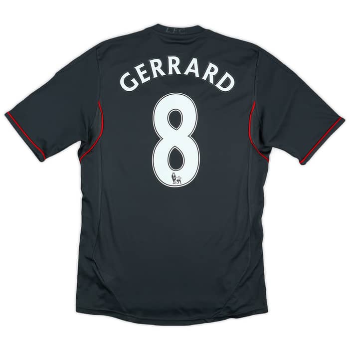2011-12 Liverpool Away Shirt Gerrard #8 - 4/10 - (S)