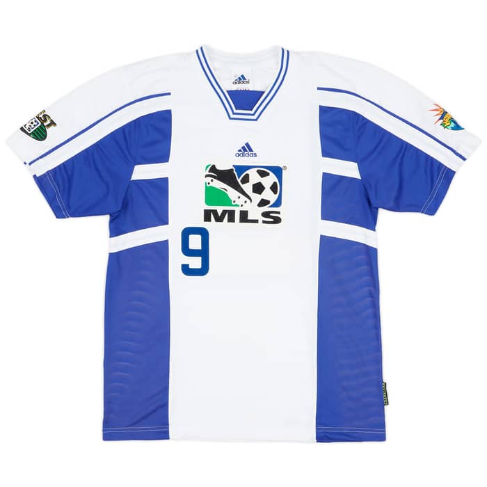 1999 MLS All-Star West Match Issue Signed Shirt Kreis #9
