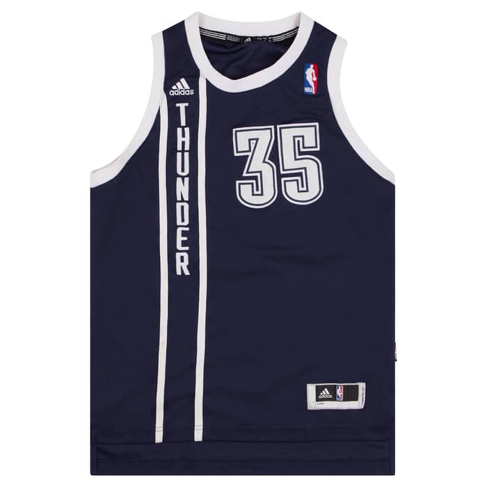 2012-14 Oklahoma City Thunder Durant #35 adidas Swingman Jersey (Alternate) Y